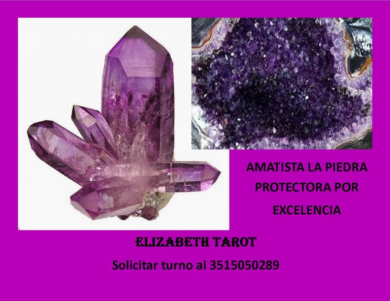 AMATISTA LA PIEDRA PROTECTORA POR EXCELENCIA – Elizabeth Tarot